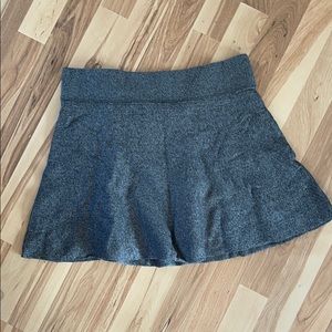Aritzia talula large grey skater skirt